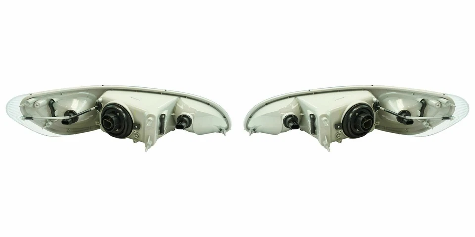 PETERBILT TRUCK 325 335 337 340 2000-2015 HEAD LIGHTS LAMPS PAIR W/LED BULBS - Image 3 of 3