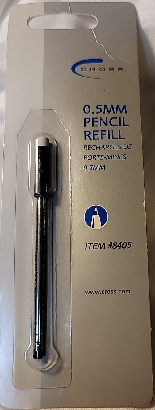 Cross 8405 Pencil 0.5mm Refill 12 Leads 1 Eraser for sale online eBay