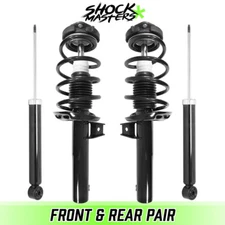 Front Complete Struts w/ Springs Rear Shocks for 2012-2019 Volkswagen Passat