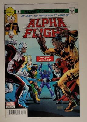 ALPHA FLIGHT #1 10/2023 NM/NM- JURGENS HOMAGE VARIANT X-MEN MARVEL COMICS 