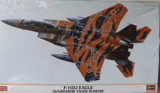 1/72 Hasegawa F-15DJ Eagle 'J.A.S.D.F. Aggressor Tiger Scheme'  #02392 OOP/HTF