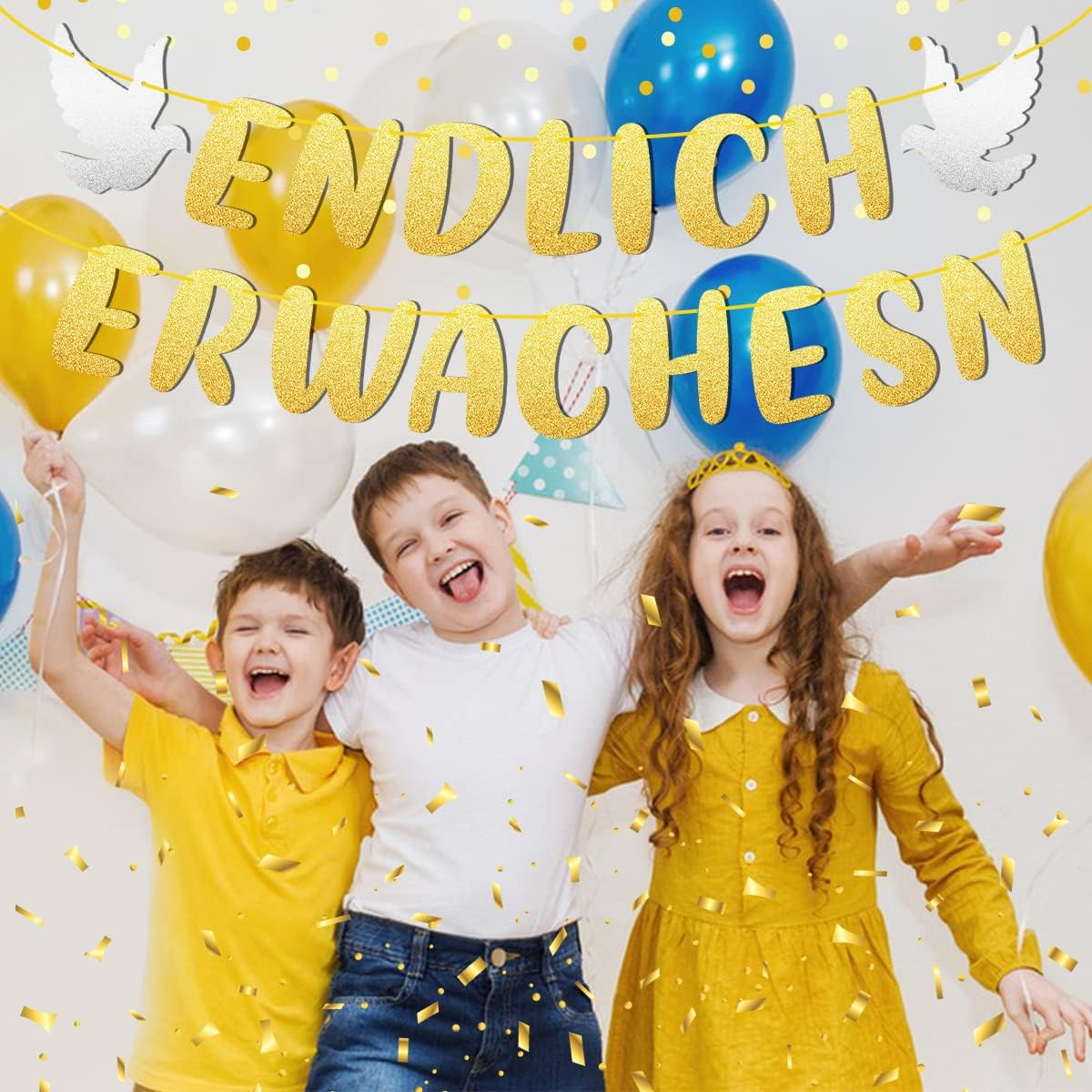 Bannière « Alles Gute Zur Jugendweihe » - 180 X 110 Cm - Bannière De