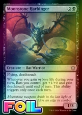 x1 Moonstone Harbinger BLB Bloomburrow MTG 101 FOIL UNCOMMON M/NM 1x