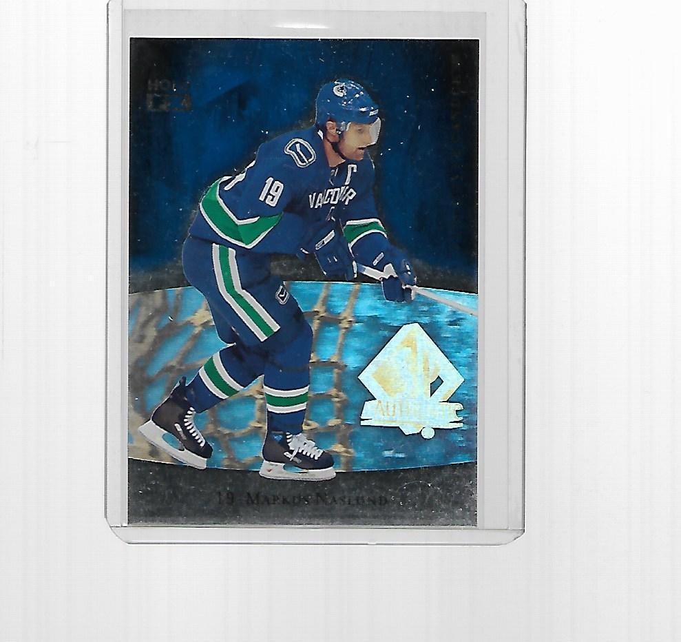 その他 Upper Deck Markus Naslund 1 of 1 Markus NASLUND 2008-09 Upper Deck Victory Stars on Ice #SG