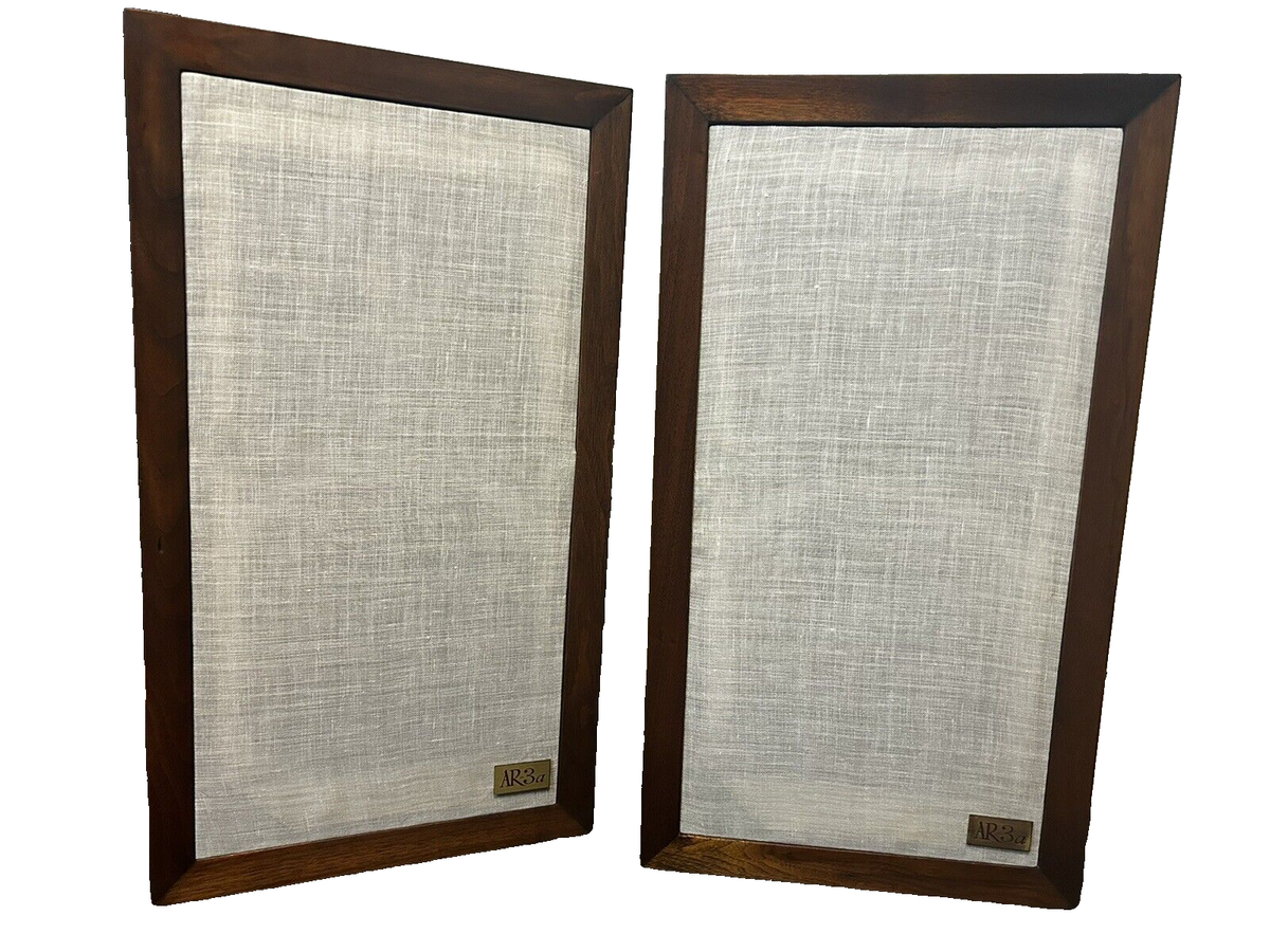 ACOUSTIC RESEARCH AR-3A Speakers Pair Restored 43120/43122 Vintage