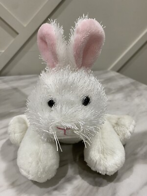 Webkinz Lil Kinz 7” White Bunny Rabbit Plush Stuffed Animal | eBay