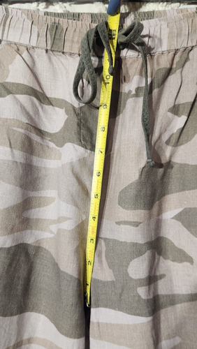 Johnny Was Womens Linen Pants Size M Camo Embroidered Casual Grunge JW Workshop - Picture 9 of 12