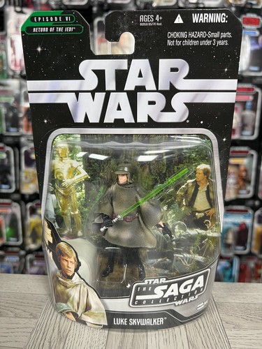 Star Wars - Saga Sammlung - Luke Skywalker (Endor) - mit Yoda Hologramm