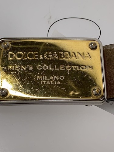 Dolce&Gabbana D&G Belt Leather Brown - Picture 3 of 8