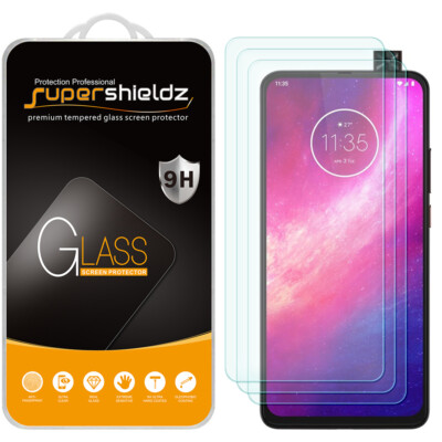 [3-Pack] Supershieldz Tempered Glass Screen Protector for Motorola One Hyper