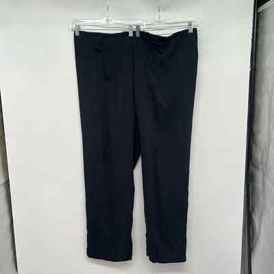 NWT Selection by Ulla Popken Mary Pants Women's Size 26 Dark Blue Full Straight