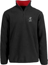 JH DESIGN GROUP Men’s Shelby Cobra Snake Quarter Zip Fleece Sweatshirt 2 Colors