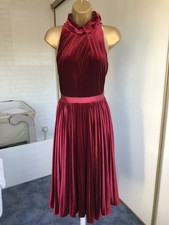 ted baker cornela dress oxblood