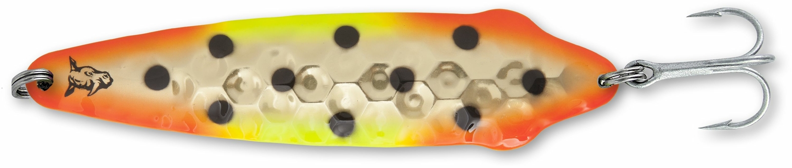 Блесна для ловли лягушек Rhino Freddi Flutter XXL оранжевая 30 г 19 см 3090₽