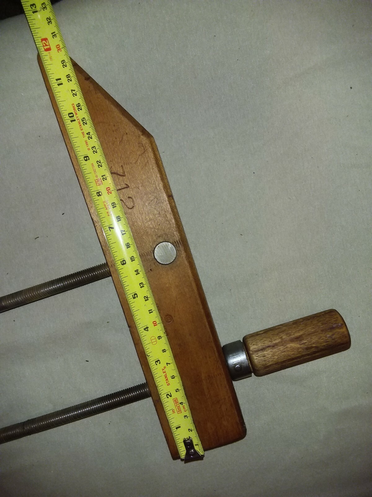 Vintage Hargrave Cincinnati Tool Co. 712 Wooden Clamp eBay