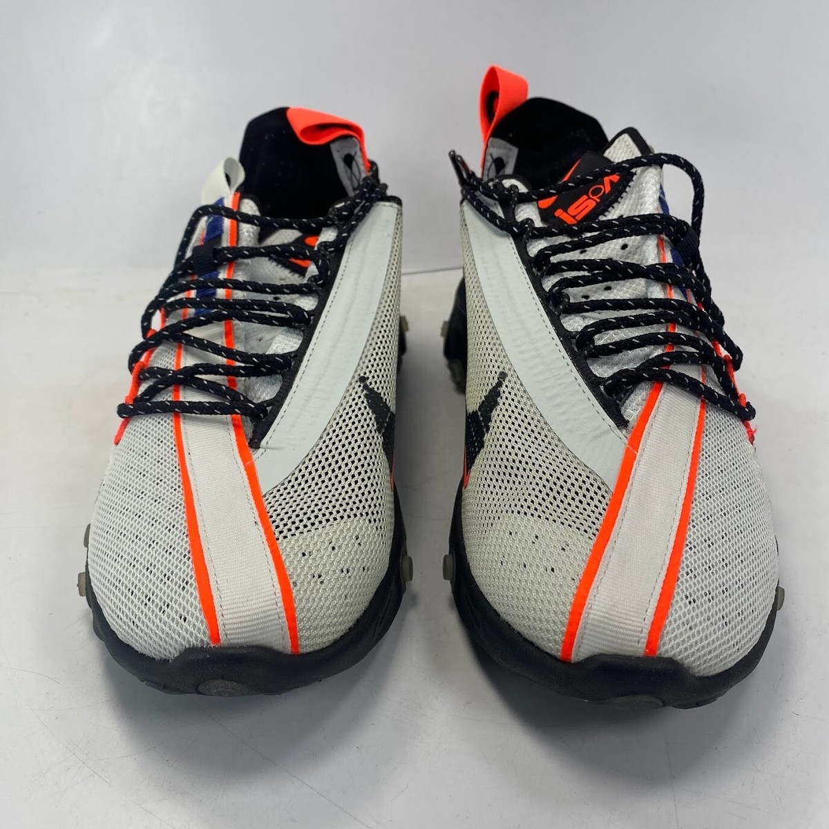 Nike React ISPA Black White Orange Beige Mens Size 7.5  display picture 2