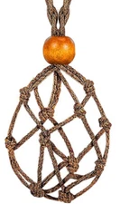 Crystal Stone Necklace Holder Crystal Cage Necklaces Holder Empty Corded A4725