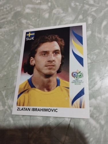 ZLATAN IBRAHIMOVIC (SWEDEN) - 2006 WORLD CUP - FIGURINE NO. 166 - PANINI edition