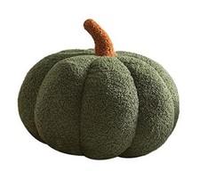 Olive 7.8" Plush Pillow - 3D Simulated Pumpkin Pillow Plush Cushion