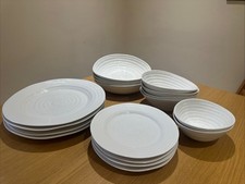 Sophie Conran Portmeirion 12 Piece Dinner Set plus Pasta Bowls / x2 Sorbet Bowls