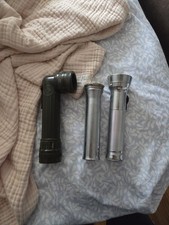 3 vintage flashlights, Brightstar, Everready,...