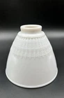 Vintage Milk Glass Torchiere Dome Lamp Shade 6" Diameter