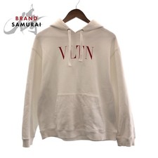 Excellent condition VALENTINO VLTN Logo Size XS White Red Cotton WV3MF14F3TV Hoo