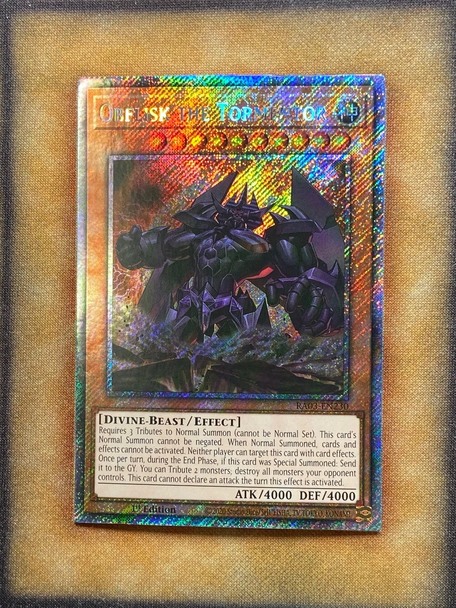 Obelisk The Tormentor Konami Yu-Gi-Oh! TCG Individual Collectible