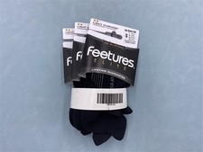 3 Pairs Feetures Elite Light Cushion No Show Tab Women Socks Size S 4-6.5