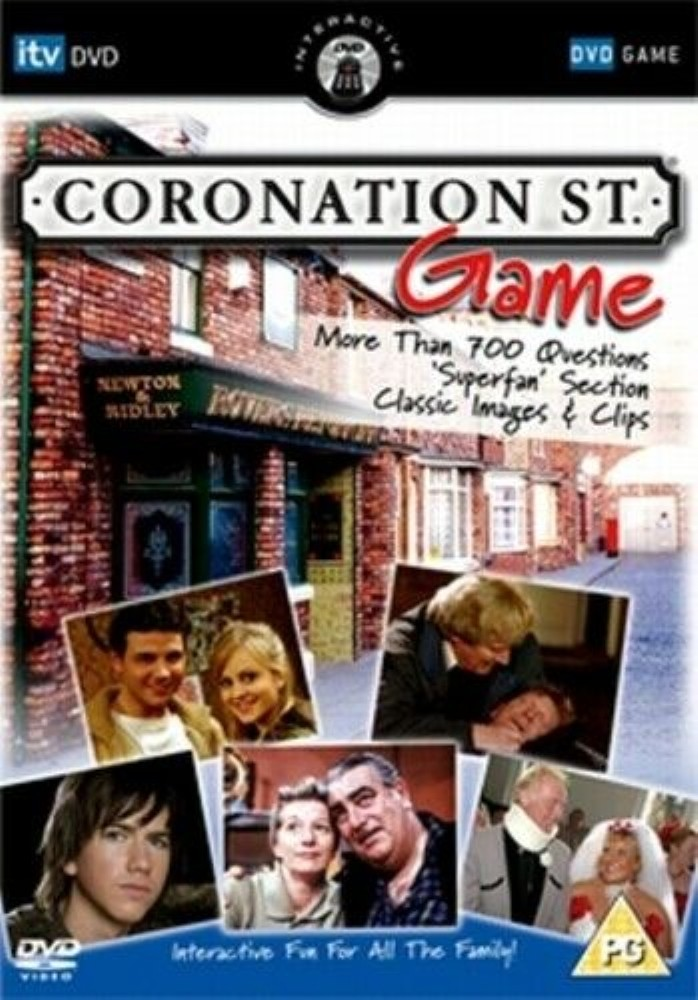 CORONATION STREET GAME DVD (2008) FREE SHIPPING