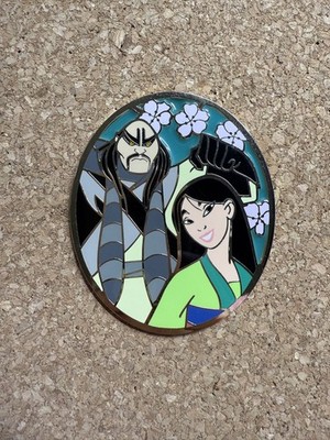 Disney Good Vs. Evil Fantasy Pin Mulan and Shen Yu LE50, HTF, Rare