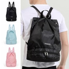 Swimming Bag Double-layer Dry Wet Separation Men's Backpack Women's Fitness Bag