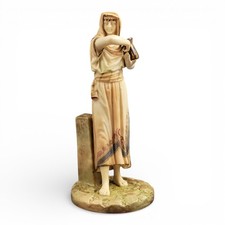 Royal Worcester Skulptur Ägyptische Frau, modelliert von James Hadley, 1895