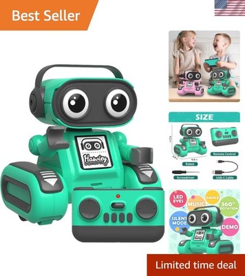Interactive Remote Control Robot for Boys 3-5   Dance, Record, and Play Music!
