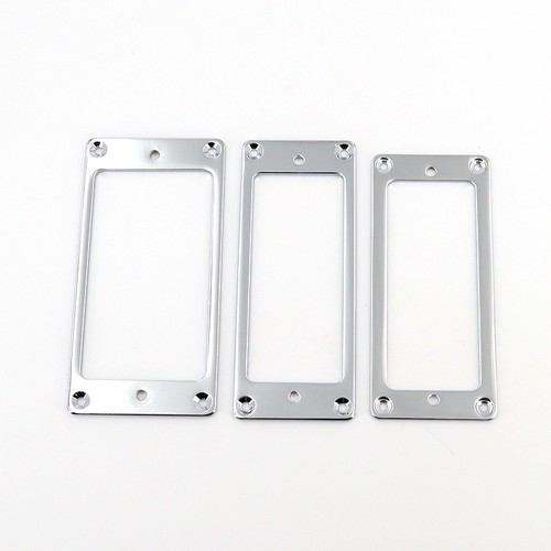 Straight / Curved Humbucker Pickup Mounting Rings for LP Electric Guitar - Picture 5 of 11