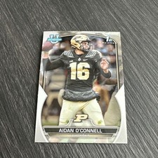 2022 Bowman Chrome University Raiders Purdue Aidan O'Connell 1st #60