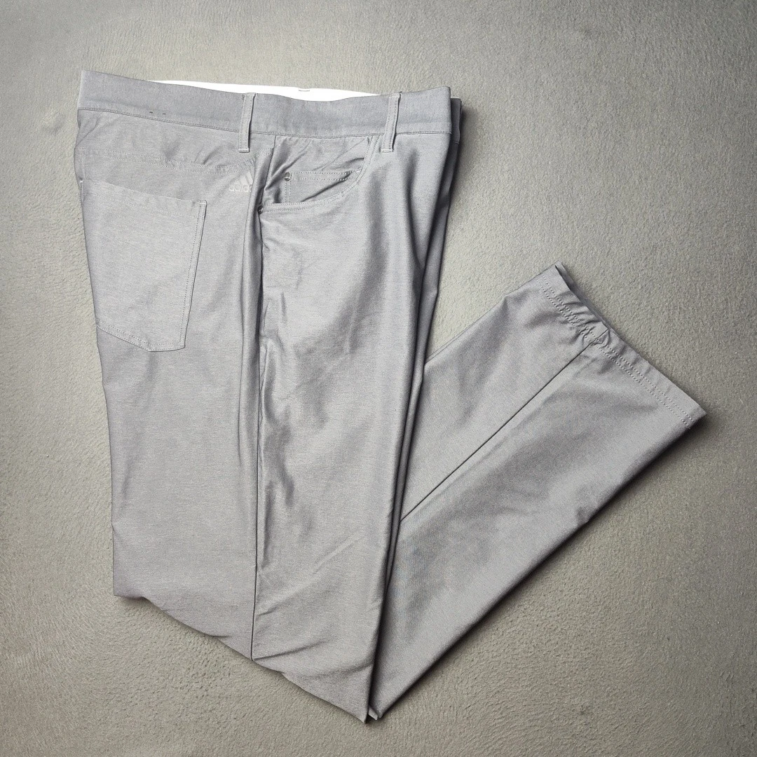 Pantalone Adidas Uomo 36x32 Golf Ultimate Elasticizzato Leggero DQ2189 Misto Nylon