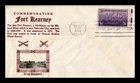 DR JIM STAMPS US COVER FORT KEARNY 100TH ANNIVERSARY FDC CROSBY PHOTO CACHET