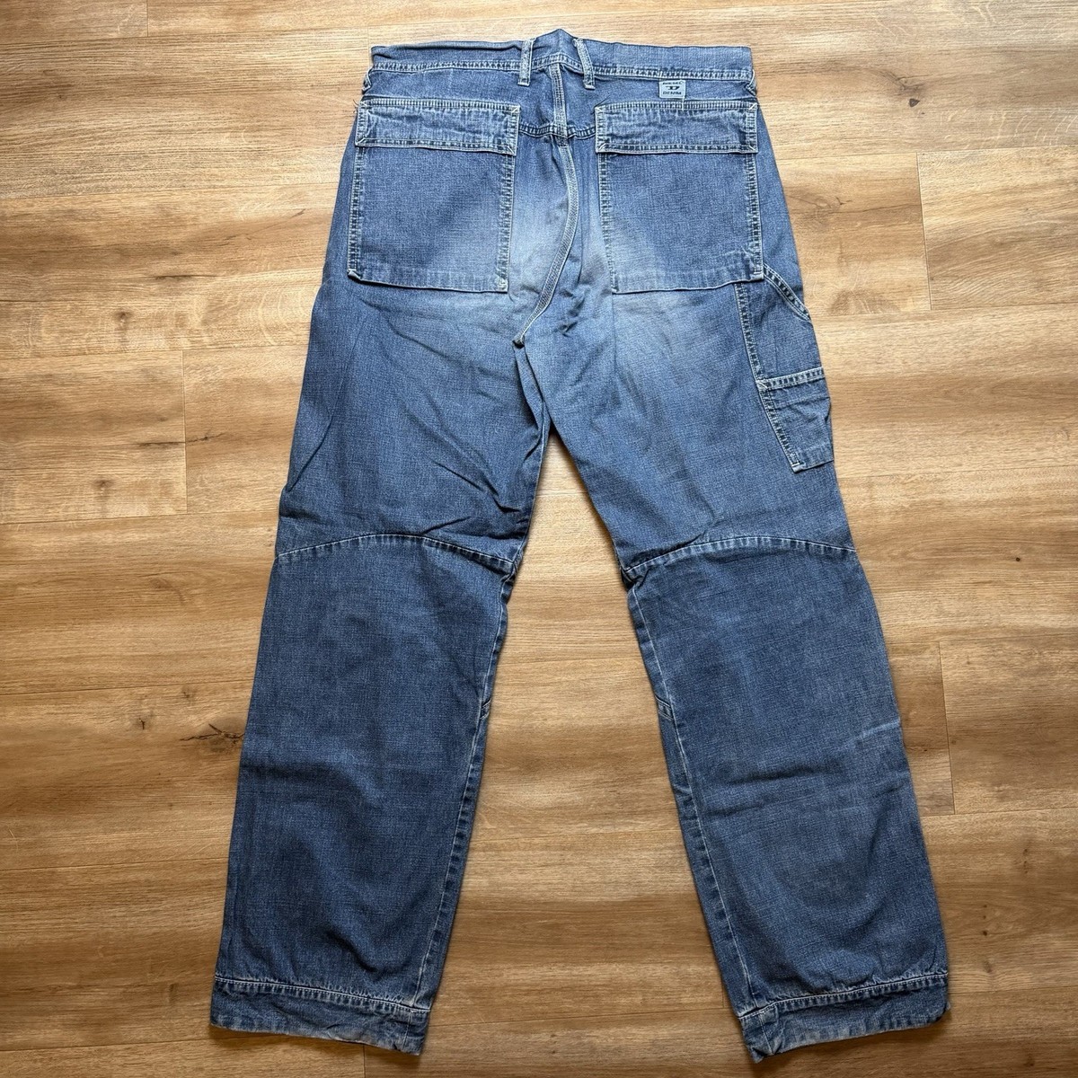 Diesel Carpenter Jeans Men 33x32 Blue Type 63 Relaxed Straight