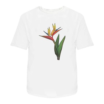 Unisex T-Shirt ''Paradiesvogel Blume'' - 100% Baumwolle (S-XXL) (TA038275)