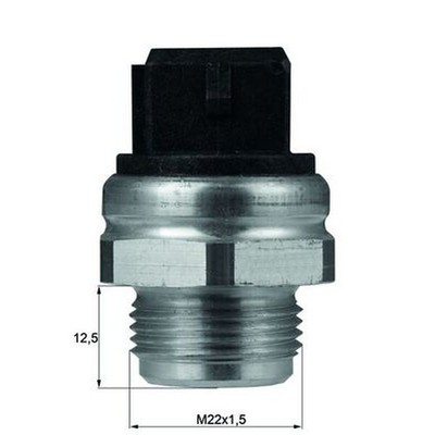 MAHLE TSW50D Temperaturschalter Kühlerlüfter für OPEL OMEGA B 2.2 DTI 16V 120 PS