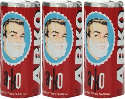 3x Arko-nem Rasierseife,Rasier-Creme - Arko Rasierseife