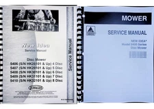 New Idea Disc Mower Service Repair Manual 5406 5407 5408 5409 5410