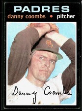 Danny Coombs 1971 Topps #126 San Diego Padres
