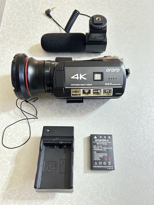 Video Camera YouTube Vlogging Camera Recorder FHD 1080P 24.0MP 3.0 Inch 270