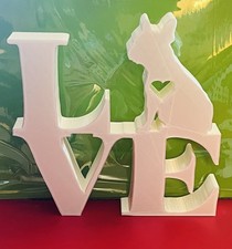    SALE  This week ONLY Boston Terrier  Love Bostons  sign  New Design 