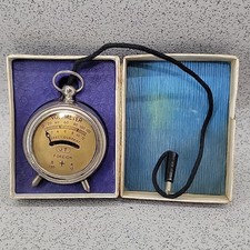 Vintage JT Pocket Volt Meter voltmeter With Original Box Working