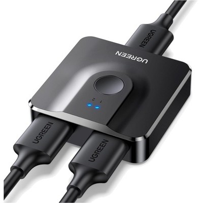 HDMI Switch 2.0 4K@60Hz Bidirektional HDMI Splitter für Gaming TV Monitor PS5...
