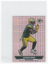 #404 Jayden Reed 2024 Panini Sticker Mini Holo Green Bay Packers