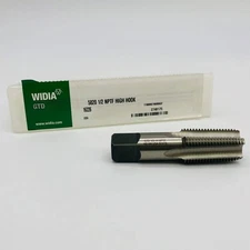 Widia 2748175 Pipe Tap Series 5820 1/2 NPTF High Hook 16226 Production Taper